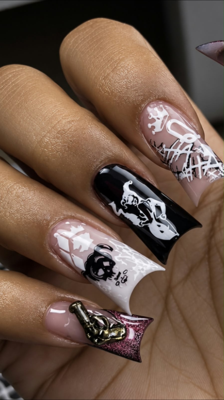 Duck Nail Art Halloween